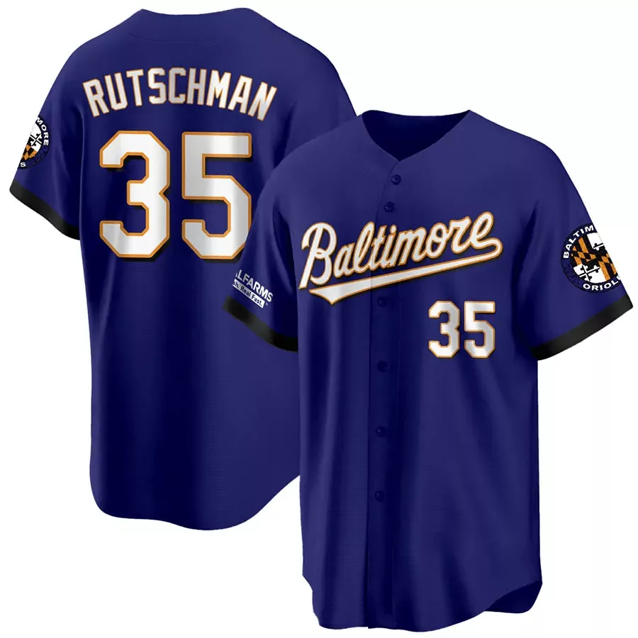 rutschman 35 men s baltimore orioles purple pride 2023 jersey all stitched name patch
