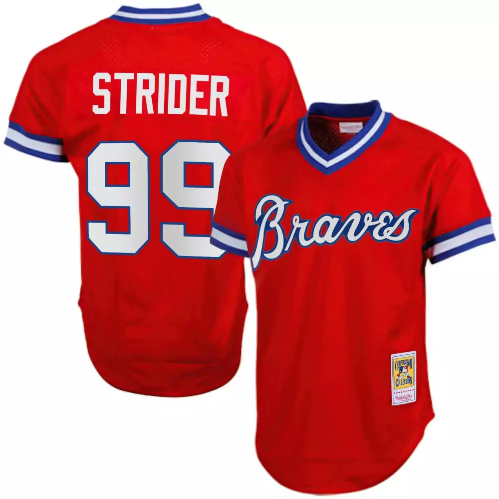 Strider 99 Atlanta Braves Light Blue Stitched Jersey | Men's Style 2023 | For Men, Women & Youth