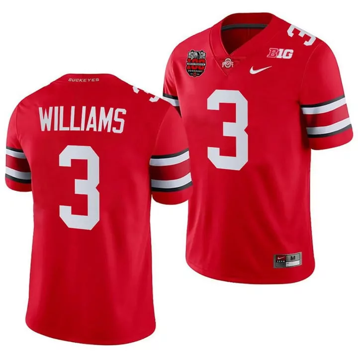 Will Howard 18 Ohio State Buckeyes 2024 Playoff First Round Patch Vapor Limited Jersey All Stitched Gray