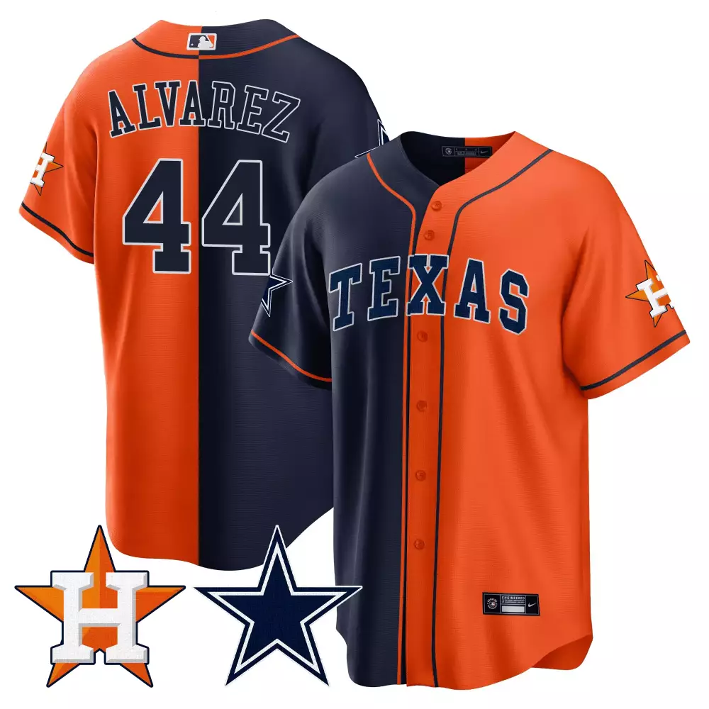 alvarez 44 stitched unisex jersey navy astros spongebob squarepants 2023 name patch