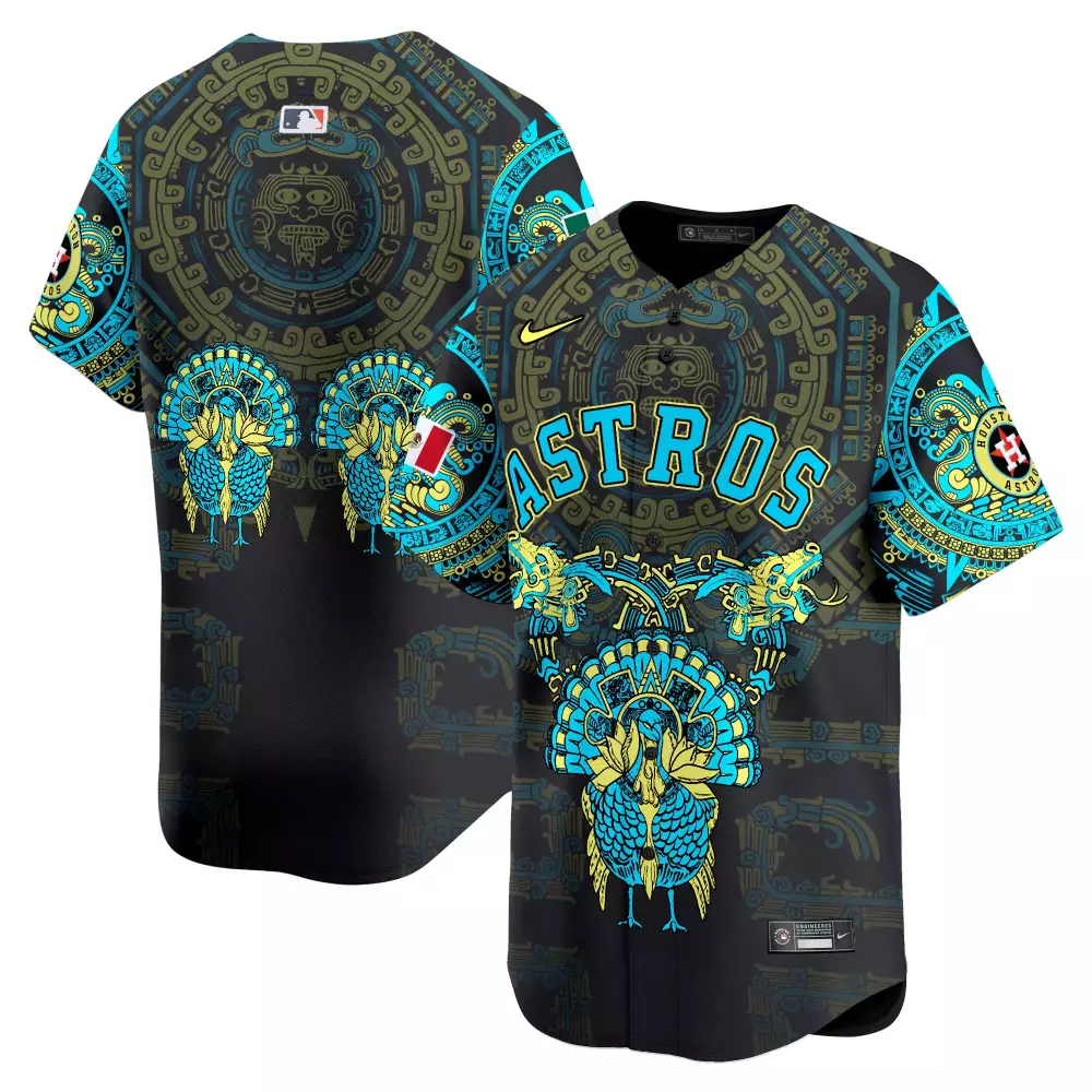 Astros Mexico 2023 All Stitched Vapor Jersey | Fan Gear for Men, Women & Youth