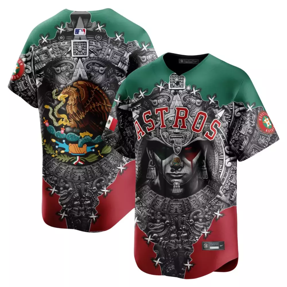 Astros Mexico 2023 All Stitched Vapor Jersey | Fan Gear for Men, Women & Youth