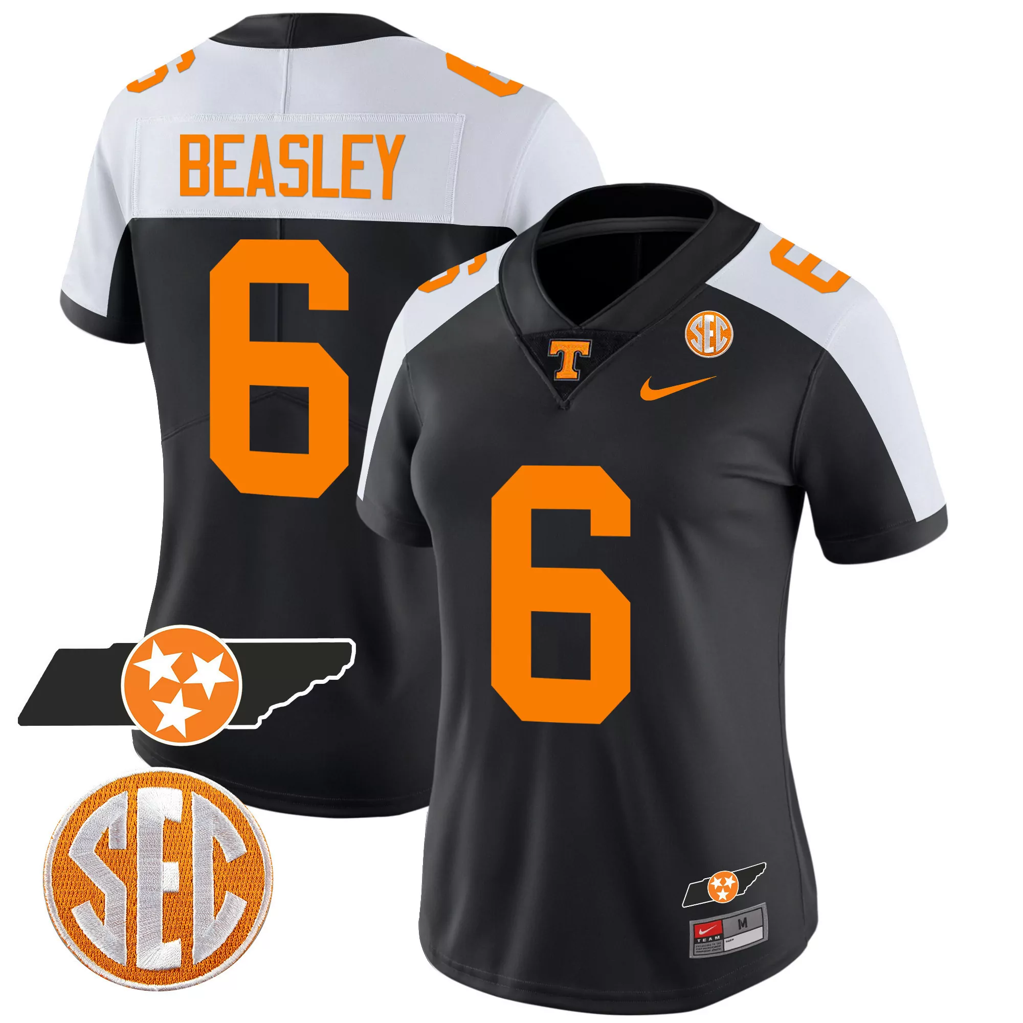 Aguilar 6 Men'S Stitched Jersey Tennessee Volunteers Blue Sec Patch 2023