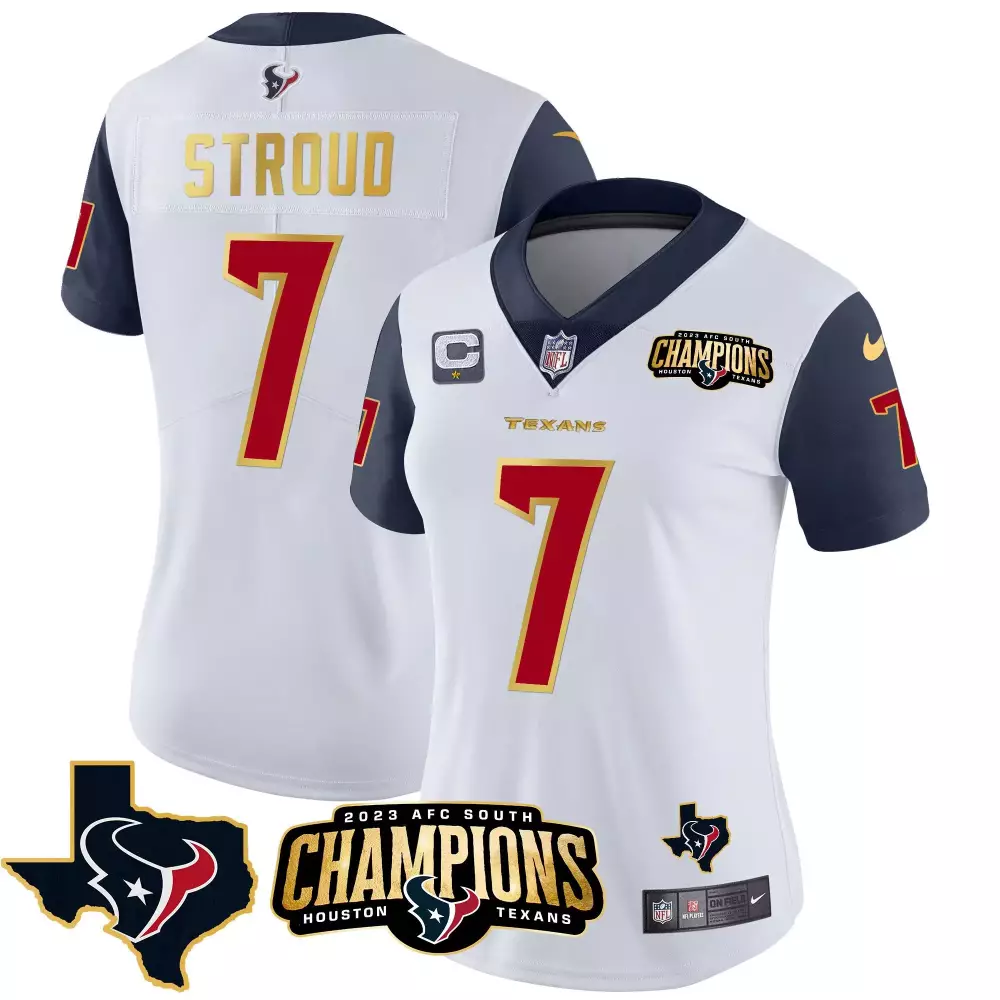 CJ Stroud 7 Houston Texans Women's Red Vapor Limited Jersey | 2024 | All Stitched Fan Gear | For Men, Women & Youth