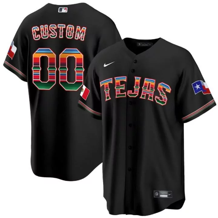 Custom 00 Red Texas Rangers Stitched Jersey | Name Patch Men's Style 2023 | For Men, Women & Youth