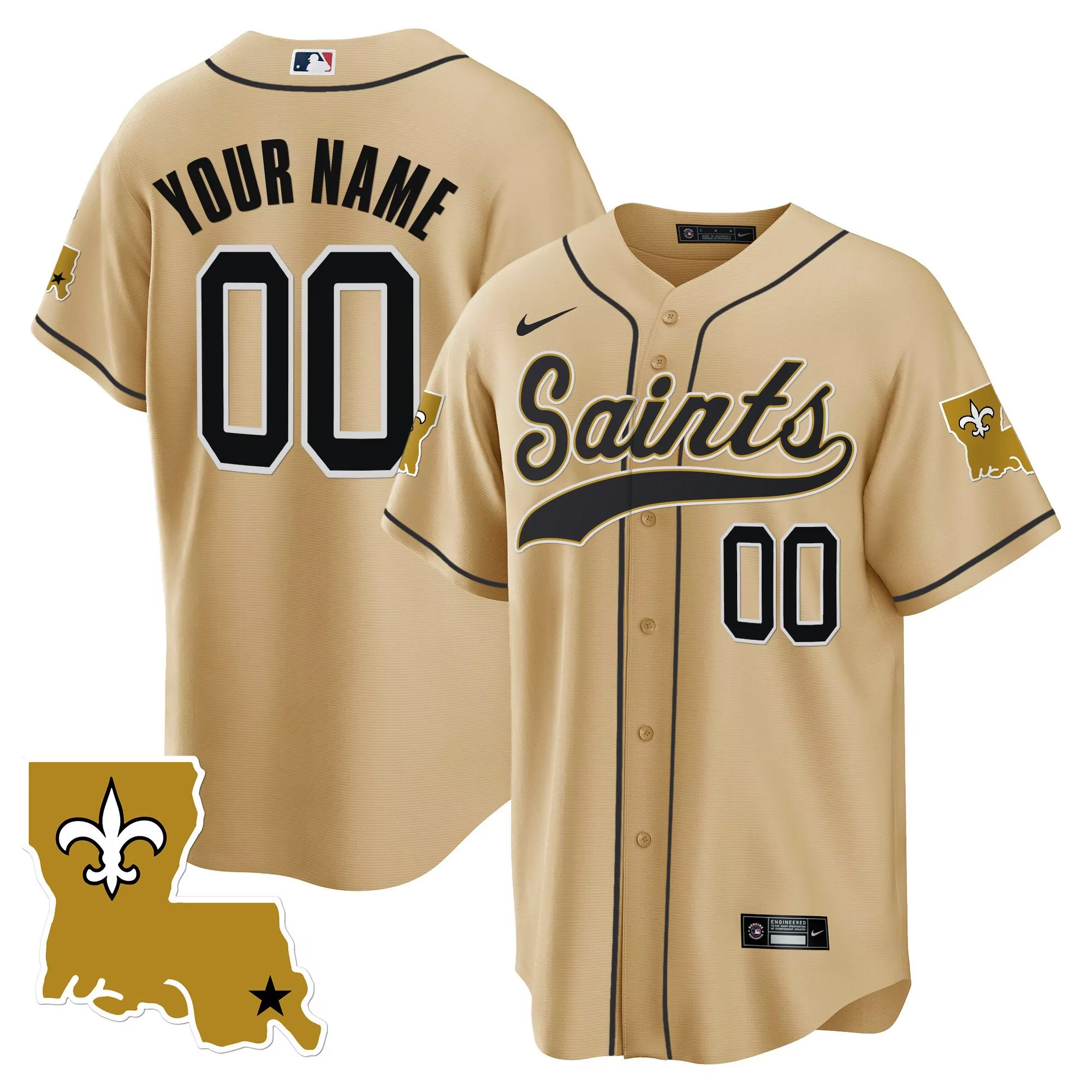 custom new orleans saints 1987 legacy jersey gold all stitched vapor jersey