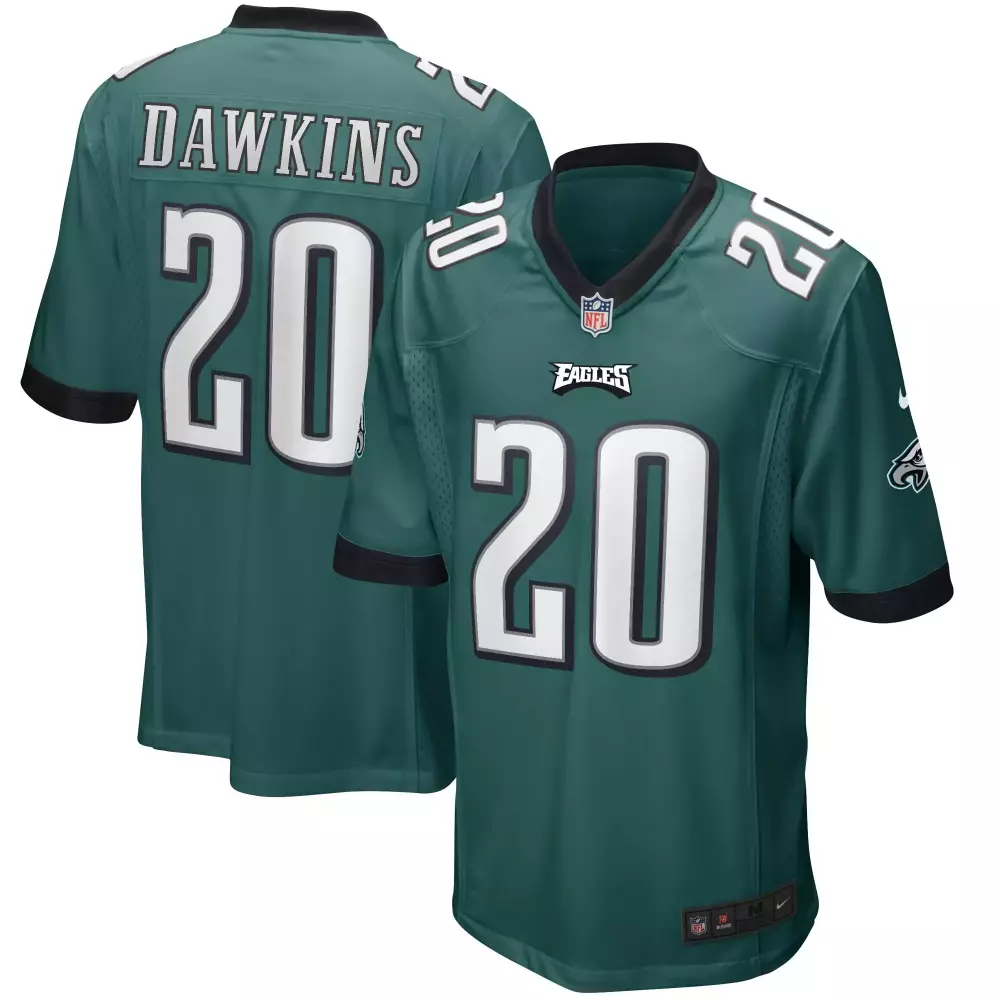 Dawkins 20 Philadelphia Eagles Kelly Green Women’s All Stitched Vapor Jersey | 2023 Edition | Fan Gear for Game Day | For Men, Women & You