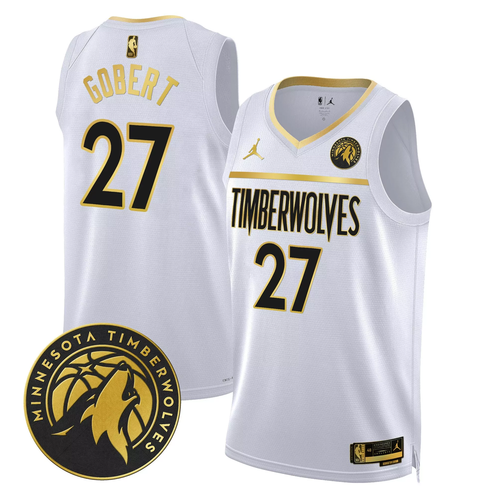 gobert 27 minnesota timberwolves 2023 men s all stitched vapor jersey black 35 seasons edition