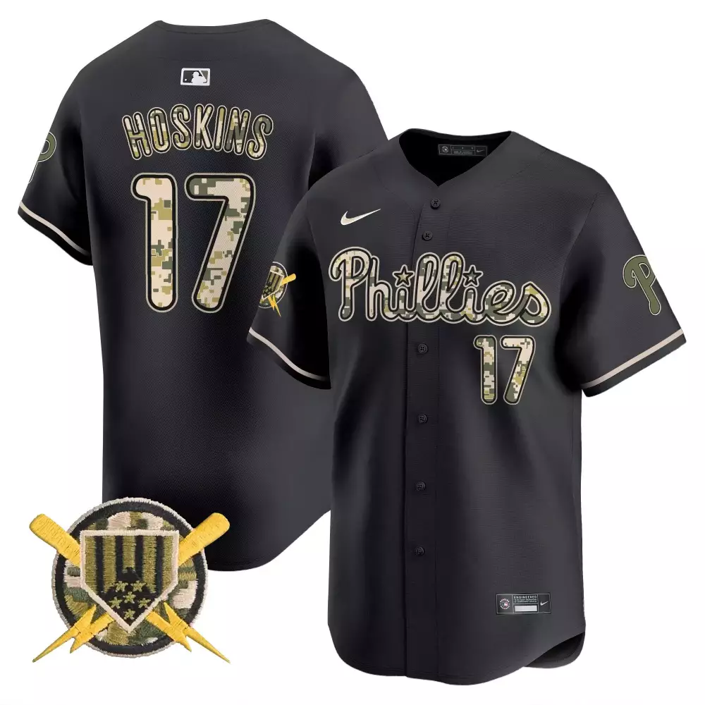 Hoskins 17 Philadelphia Phillies 2024 Red Independence Day All Stitched Vapor Jersey | Celebrate in Style | For Men, Women & Youth