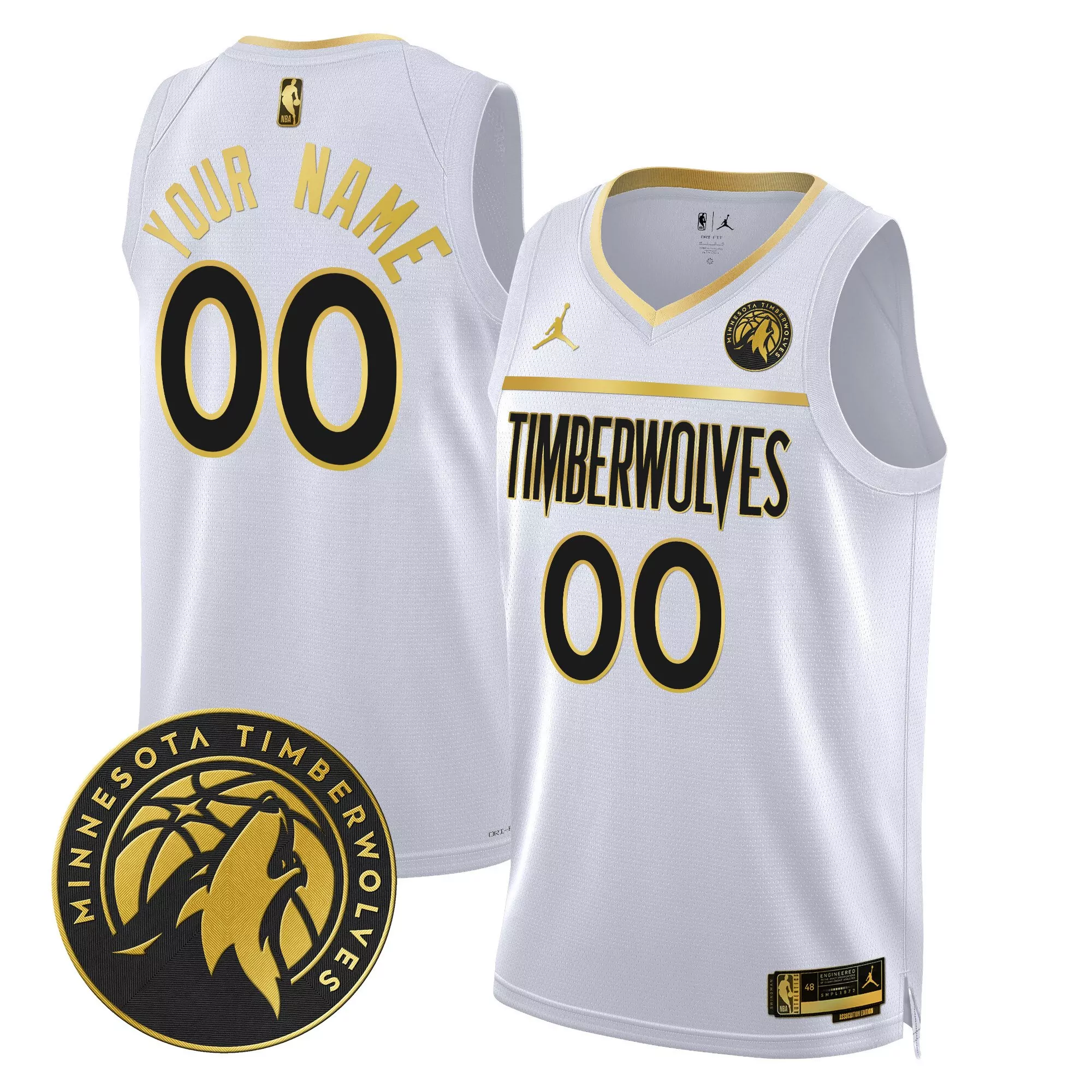 gobert 27 women s minnesota timberwolves white stitched vapor jersey with embroidered patch 2025