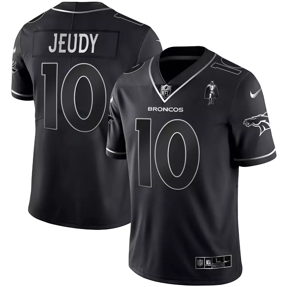 Jeudy 10 Denver Broncos Men's White Stitched Vapor Jersey | 2023 Limited Edition | Perfect Fan Gear for Game Day | For Men, Women & Youth