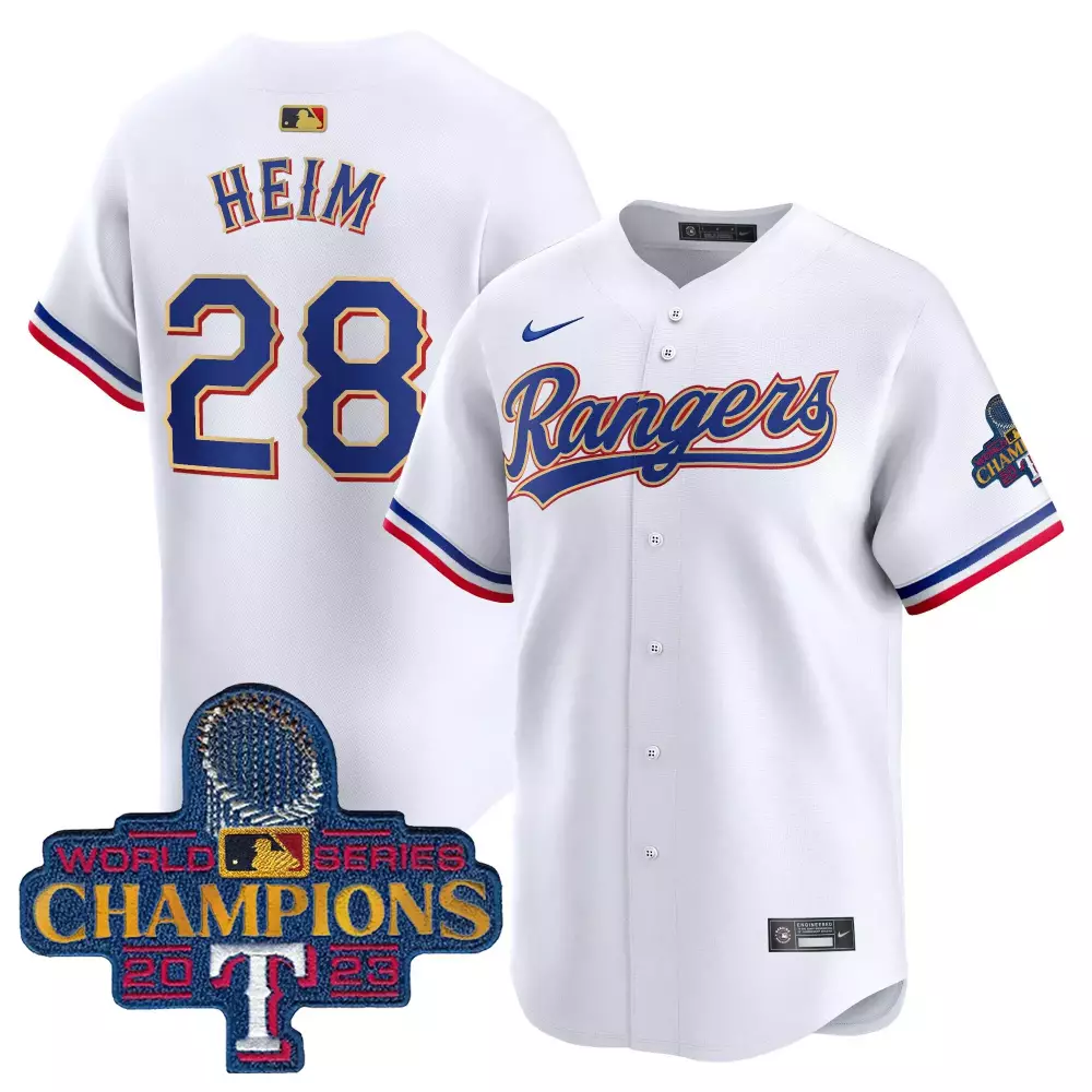 Jonah Heim 28 Texas Rangers White Armed Forces Day Stitched Vapor Premier Limited Jersey | For Men, Women & Youth