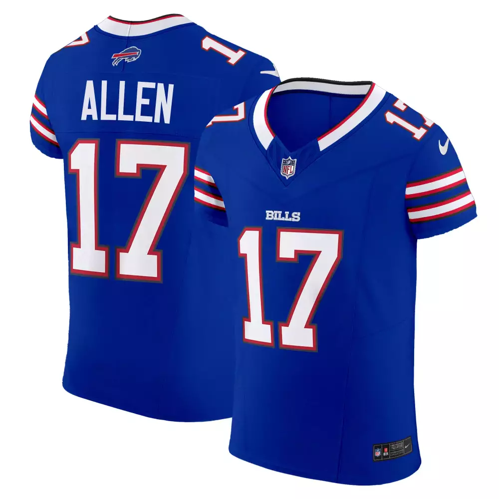 Josh Allen 17 Buffalo Bills Blue Jersey | 2023 All Stitched Vapor Style | Perfect for Game Day | For Men, Women & Youth