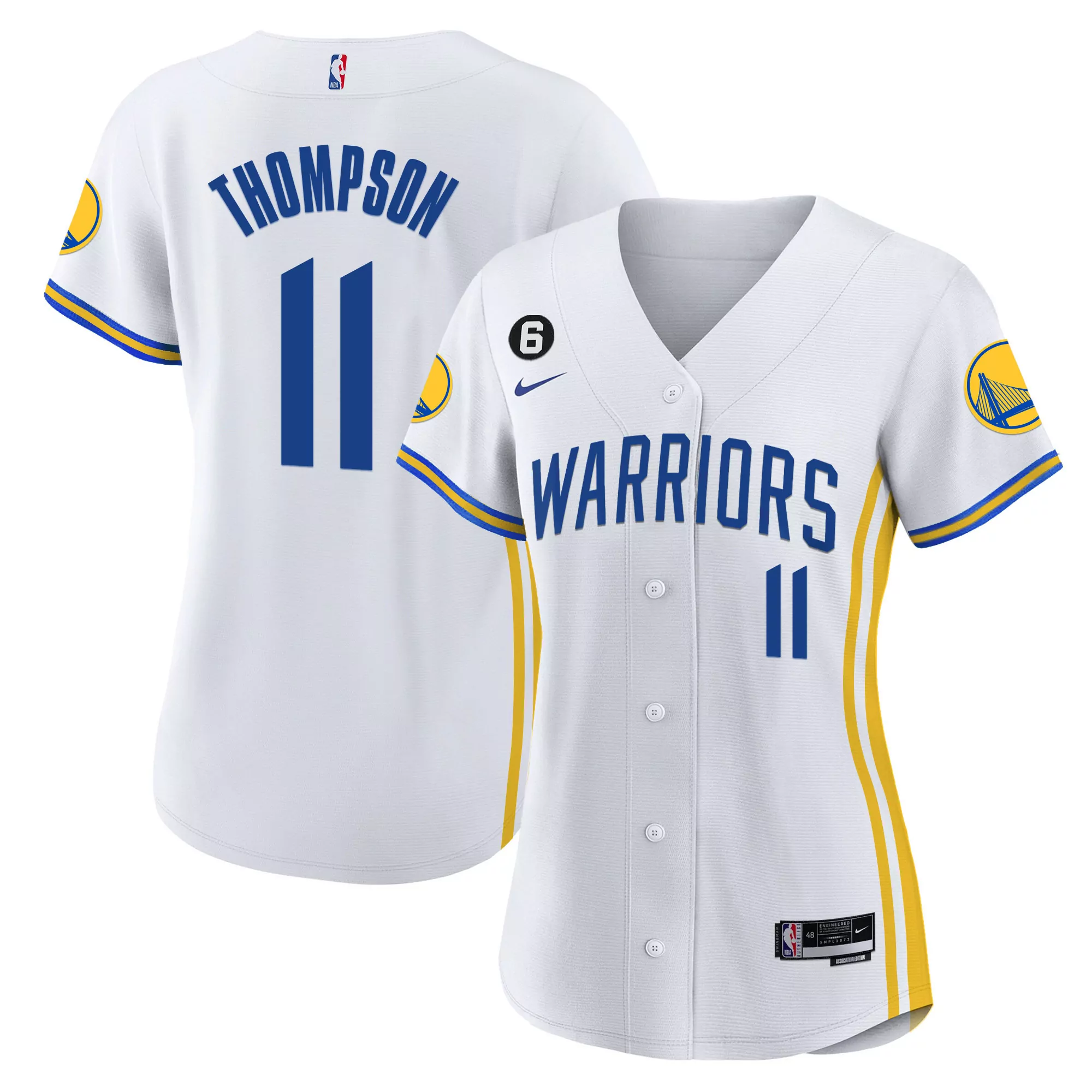 klay thompson 11 golden state warriors women s blue all stitched vapor jersey