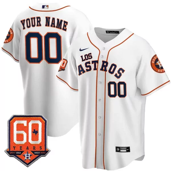 Women's Orange Stitched Vapor Jersey | 2022 Astros World Series Champions | For Men, Women & Youth