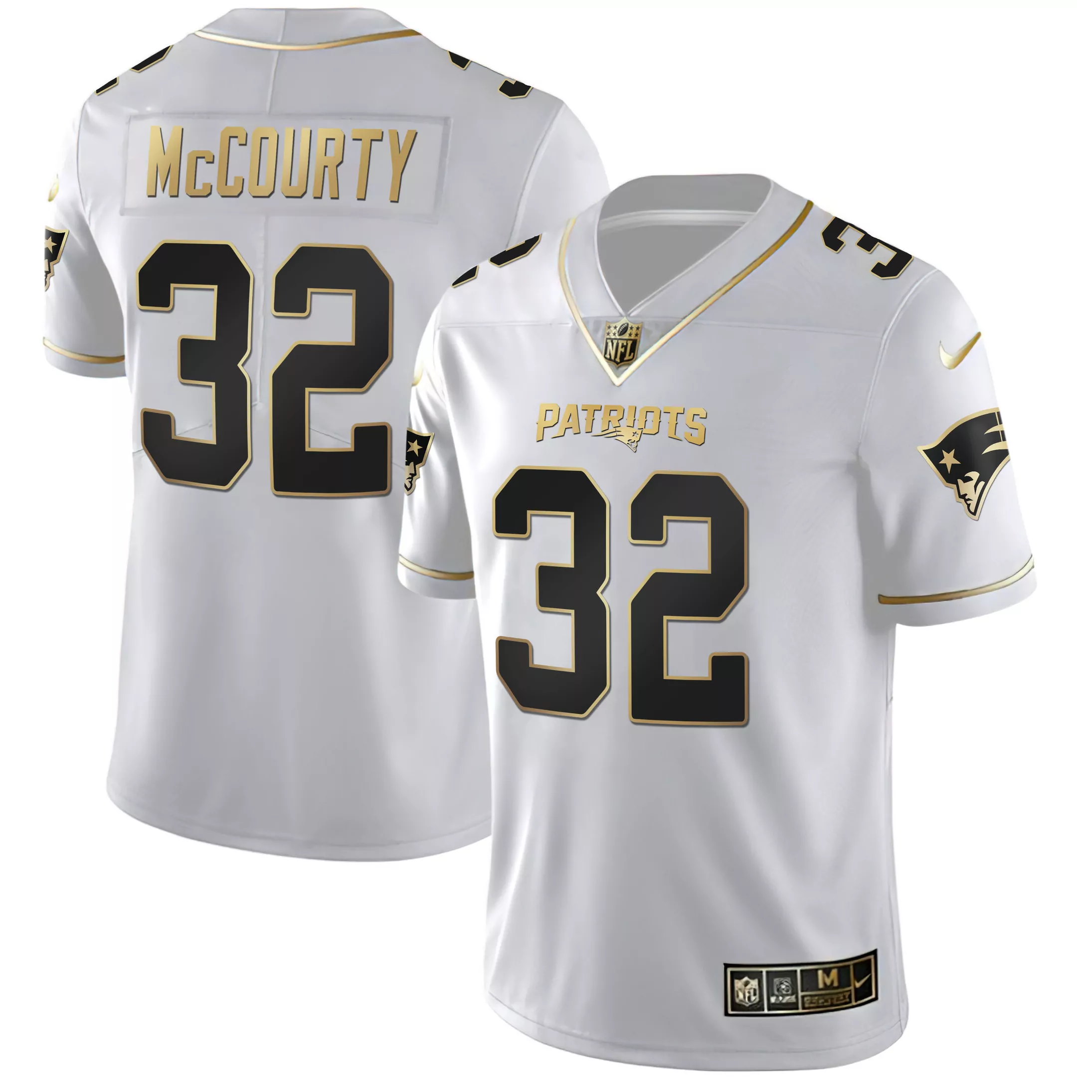 mccourty 32 new england patriots women s white all stitched vapor jersey