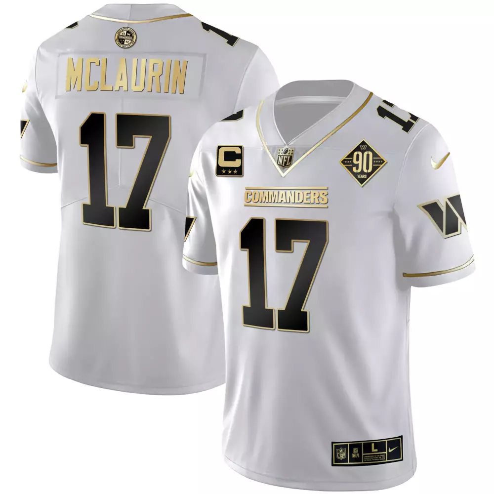Mclaurin 17 Women's Washington Commanders White Stitched Vapor Jersey | 2022 | Limited Edition Fan Gear | For Women