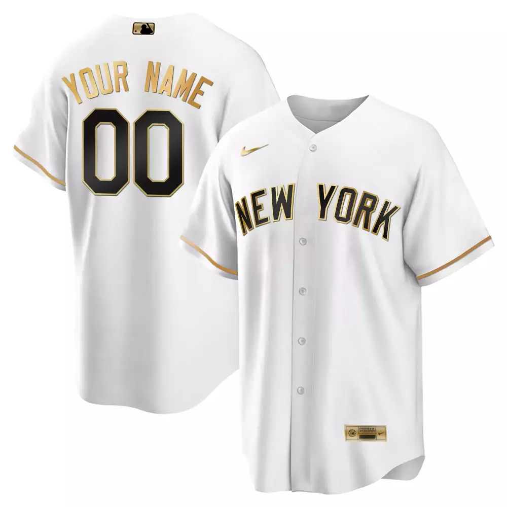 New York Yankees 2023 Nike Home Limited Custom Jersey | Classic White Design | Perfect for Game Day | For Men, Women & Youth