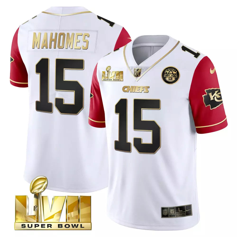 Black Alternate Kansas City Chiefs Super Bowl LVIII Jersey | Back 2 Back Gold Patch | All Stitched | For Men, Women & Youth