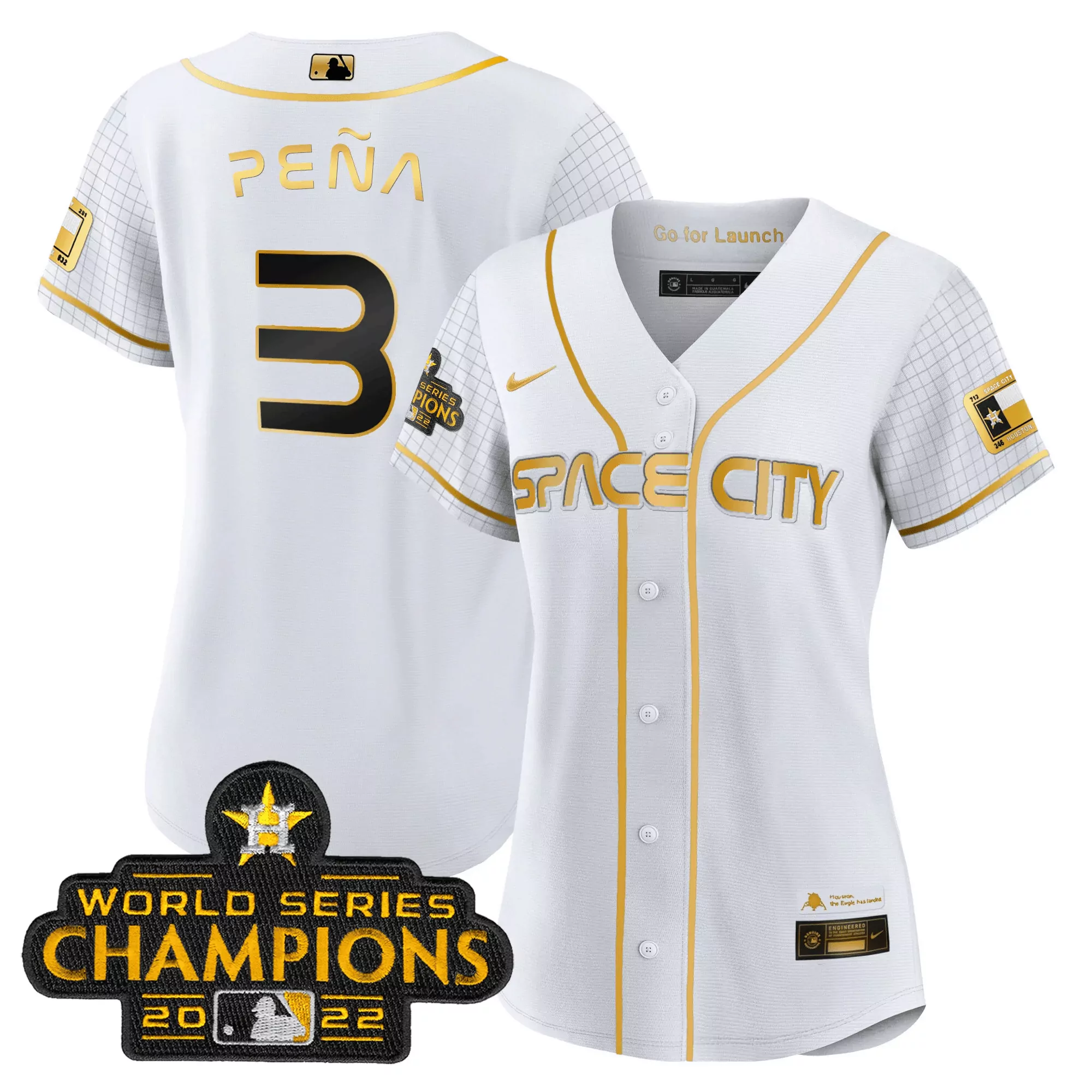 pea 3 cactus jack celebrity softball game women s cream stitched jersey name patch 2023
