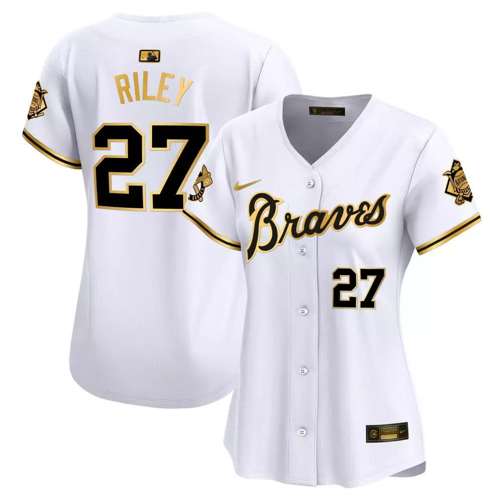 Acuna Jr. 27 Atlanta Braves White All Stitched Vapor Jersey | 2023 Limited Edition | Fan Gear | For Men, Women & Youth