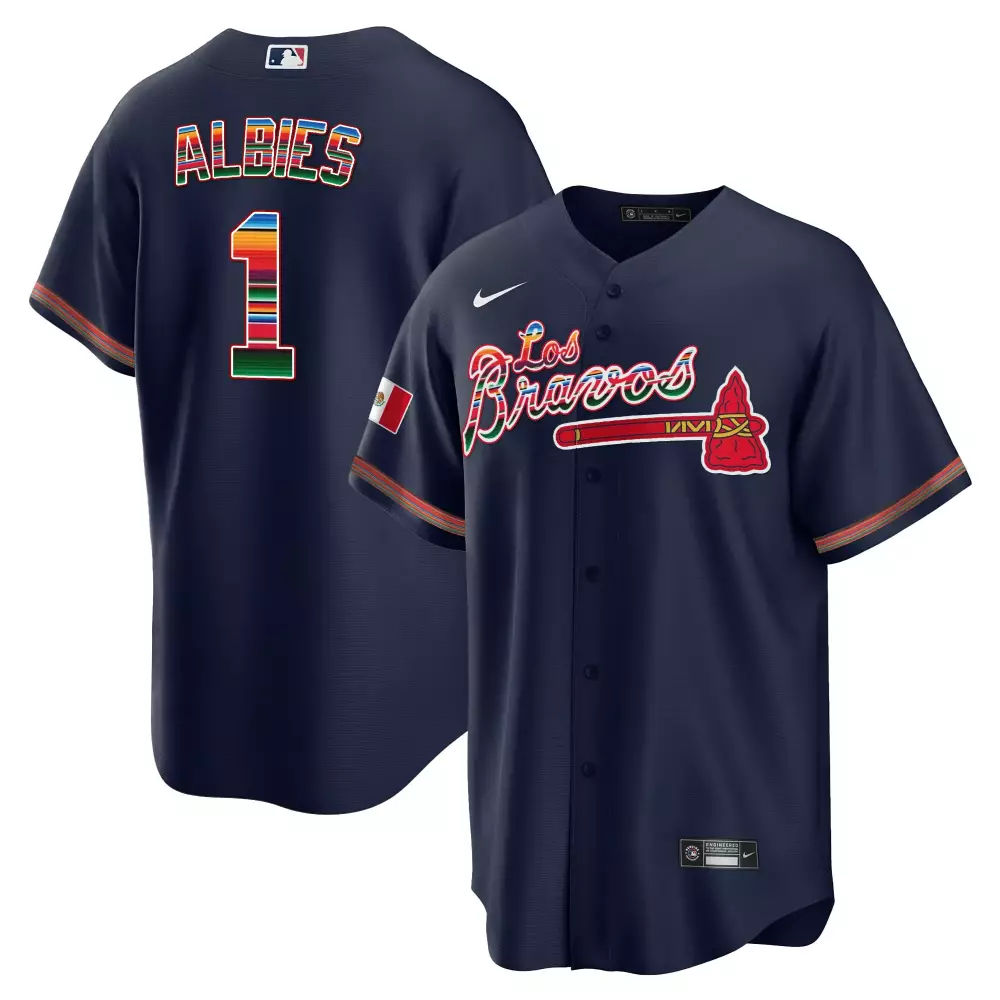 Ronald Albies 1 Atlanta Braves 2023 Men's All Stitched Vapor Jersey | Red Outkast Edition Fan Gear for Men