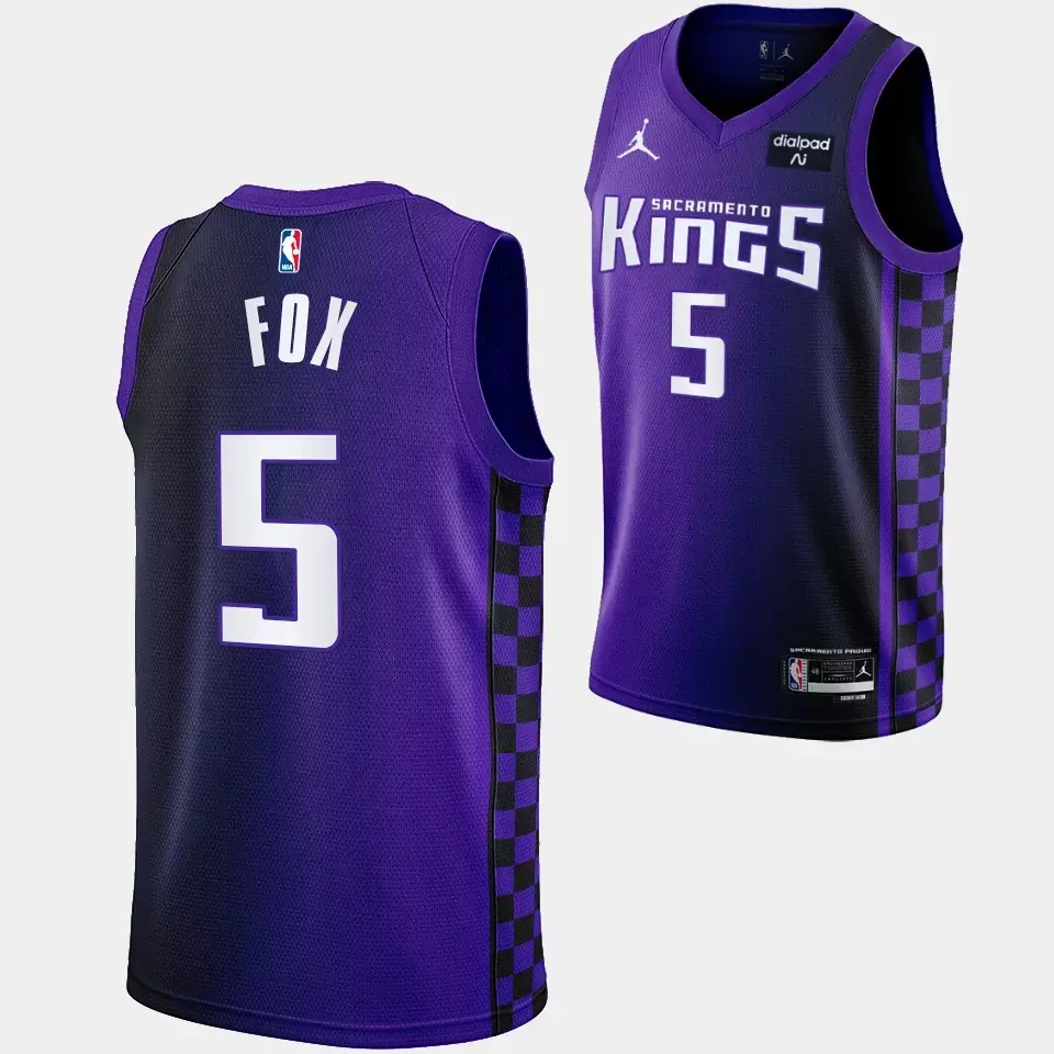 sacramento kings nike unisex adult swingman custom jersey classic edition purple