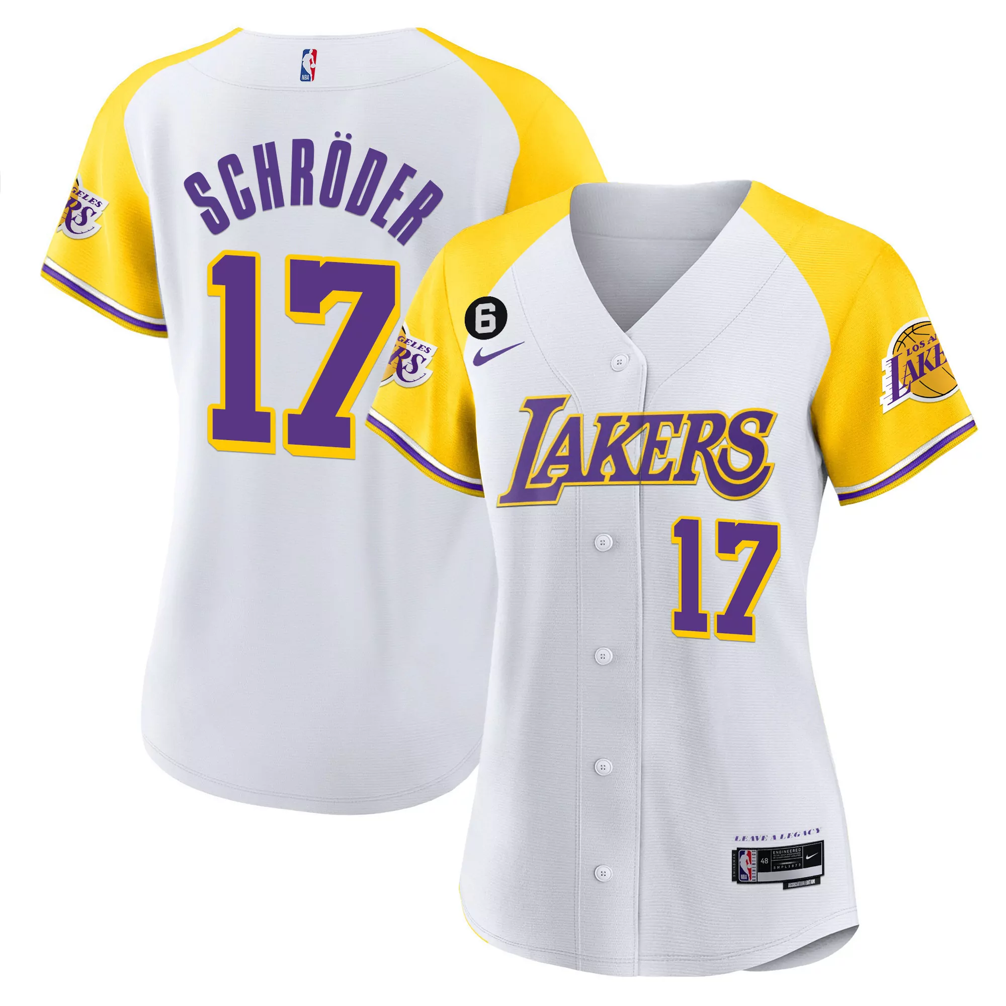 schrder 17 women s los angeles lakers alternate jersey 2023 all stitched vapor