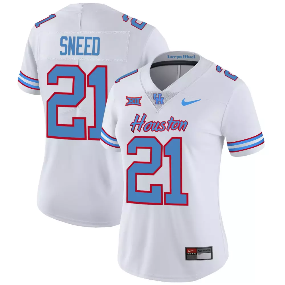 smith 1 men s vapor jersey houston cougars light blue all stitched 2025 with xii patch