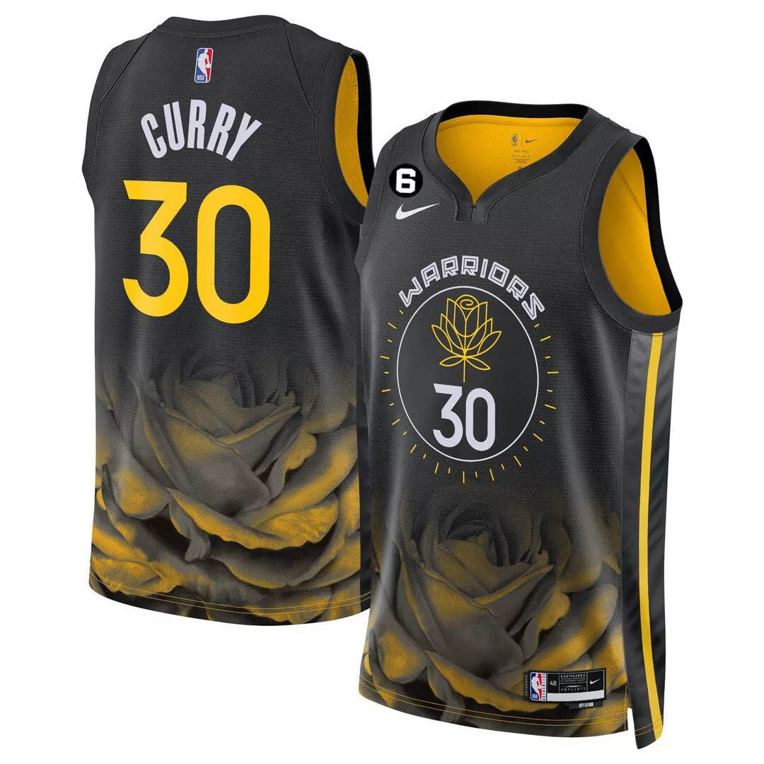 stephen curry 30 black golden state warriors all stitched jersey name patch men s style 2023