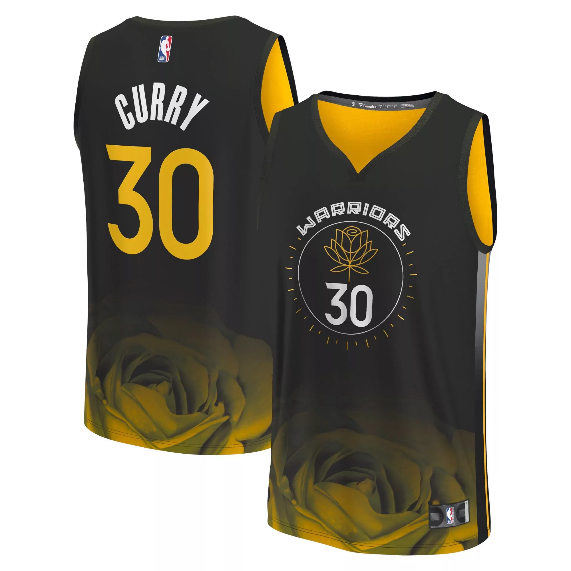 stephen curry 30 golden state warriors black jersey 2023 men s all stitched vapor jersey