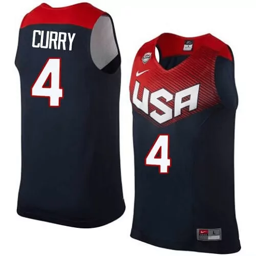 stephen curry 4 team usa navy jersey 2023 men s all stitched vapor edition