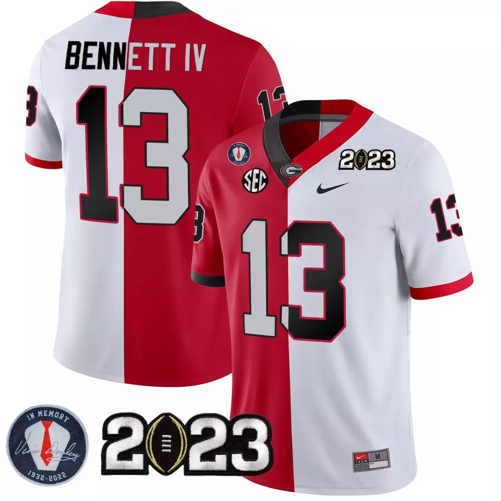 Stetson Bennett IV 2023 Black Limited All Stitched Jersey | Trendy Fan Gear for Men, Women & Youth