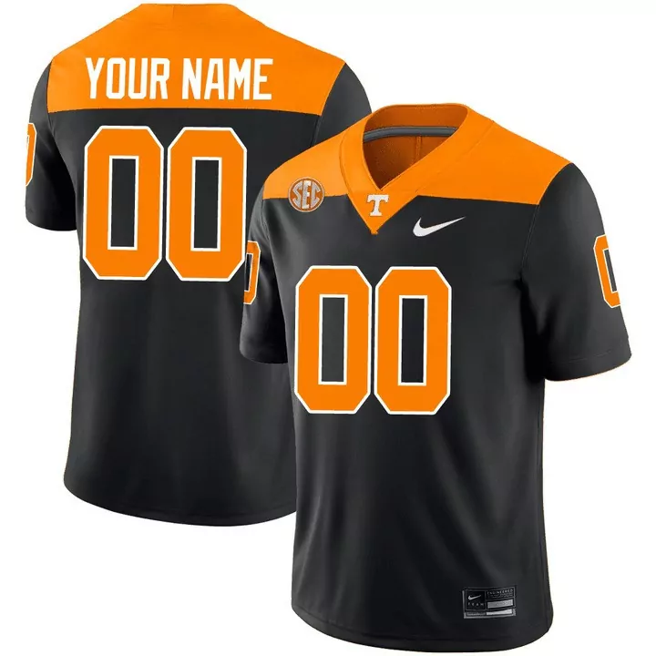 tennessee volunteers custom jersey 00 white orange all stitched vapor jersey 2023 men s