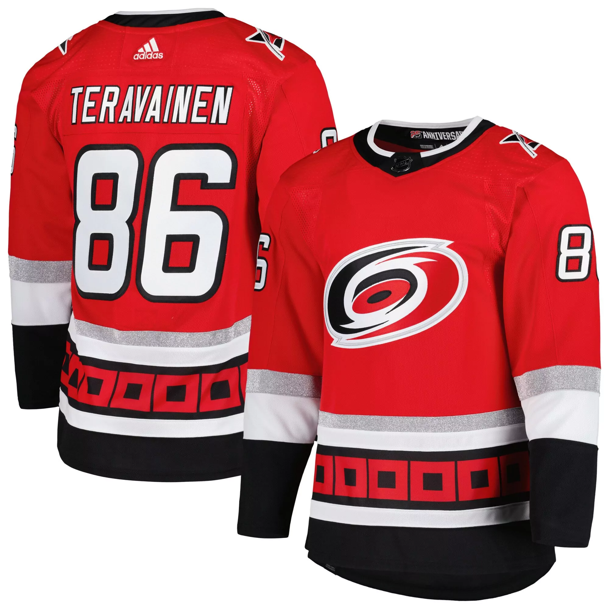 seth jarvis carolina hurricanes fanatics home breakaway jersey black