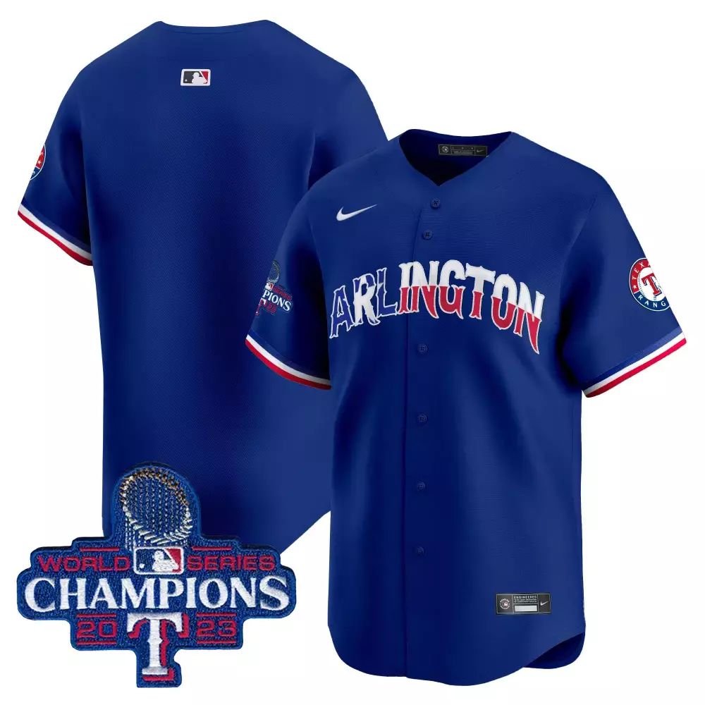 Texas Rangers 2023 World Series Champions City Connect Jersey | Cream | Stitched | For Men, Women & Youth
