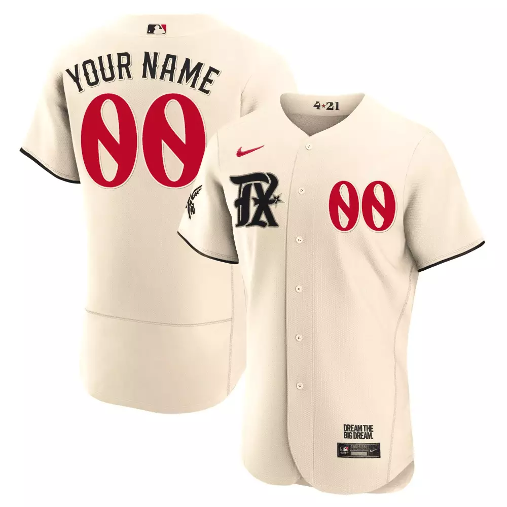 Texas Rangers Cream Custom Jersey All Stitched Vapor 2023 | Trendy Fan Gear for Men, Women & Youth