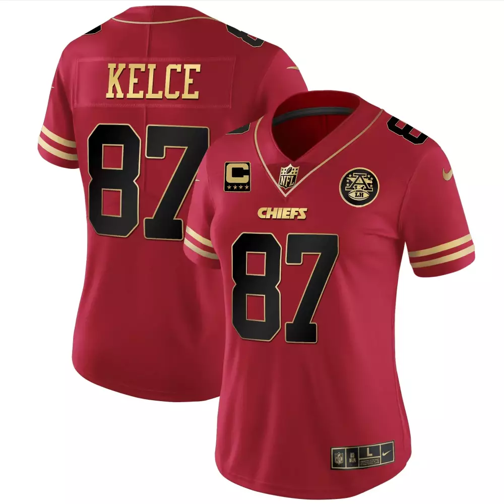 Travis Kelce 87 Kansas City Chiefs Super Bowl Stitched Vapor Jersey | White | Limited Edition Fan Gear | For Men, Women & Youth