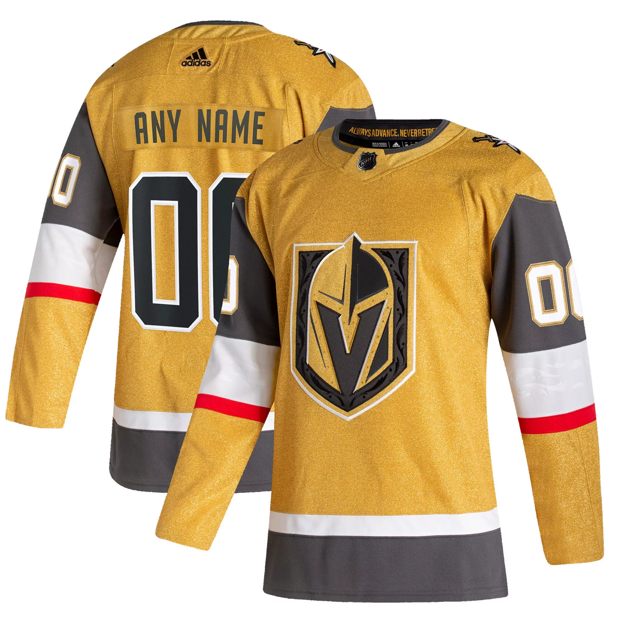 vegas golden knights fanatics women s home breakaway custom jersey