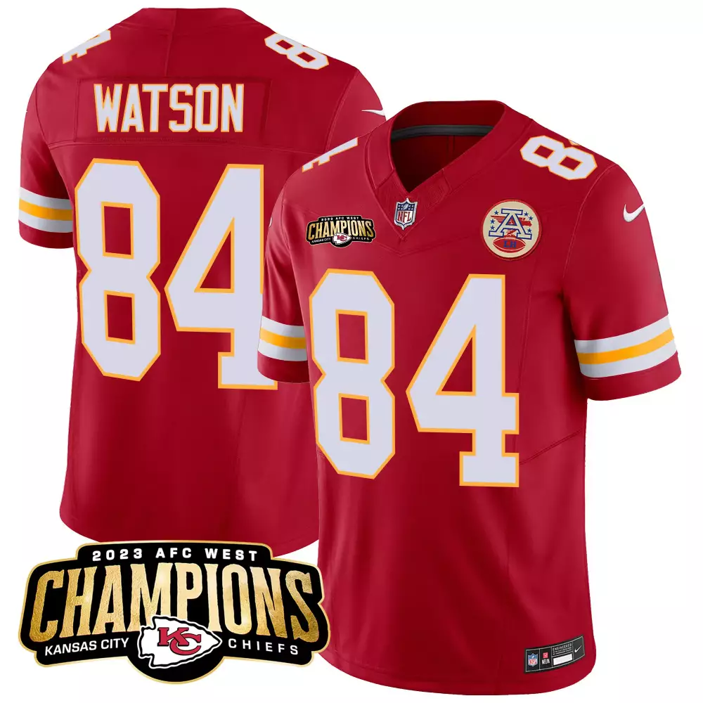 Watson 84 Kansas City Chiefs Green Stitched Jersey | Men's Style 2023 | Fan Gear for Men, Women & Youth