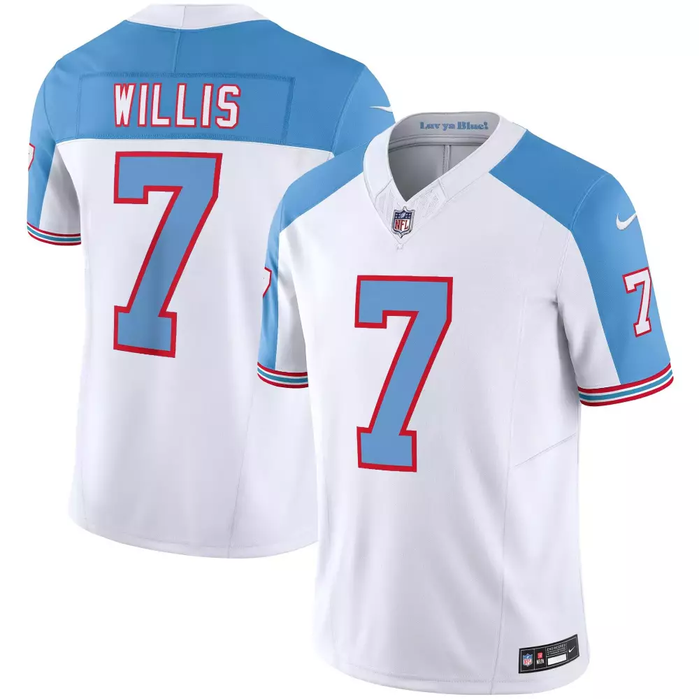 will levis tennessee titans nike youth game jersey white