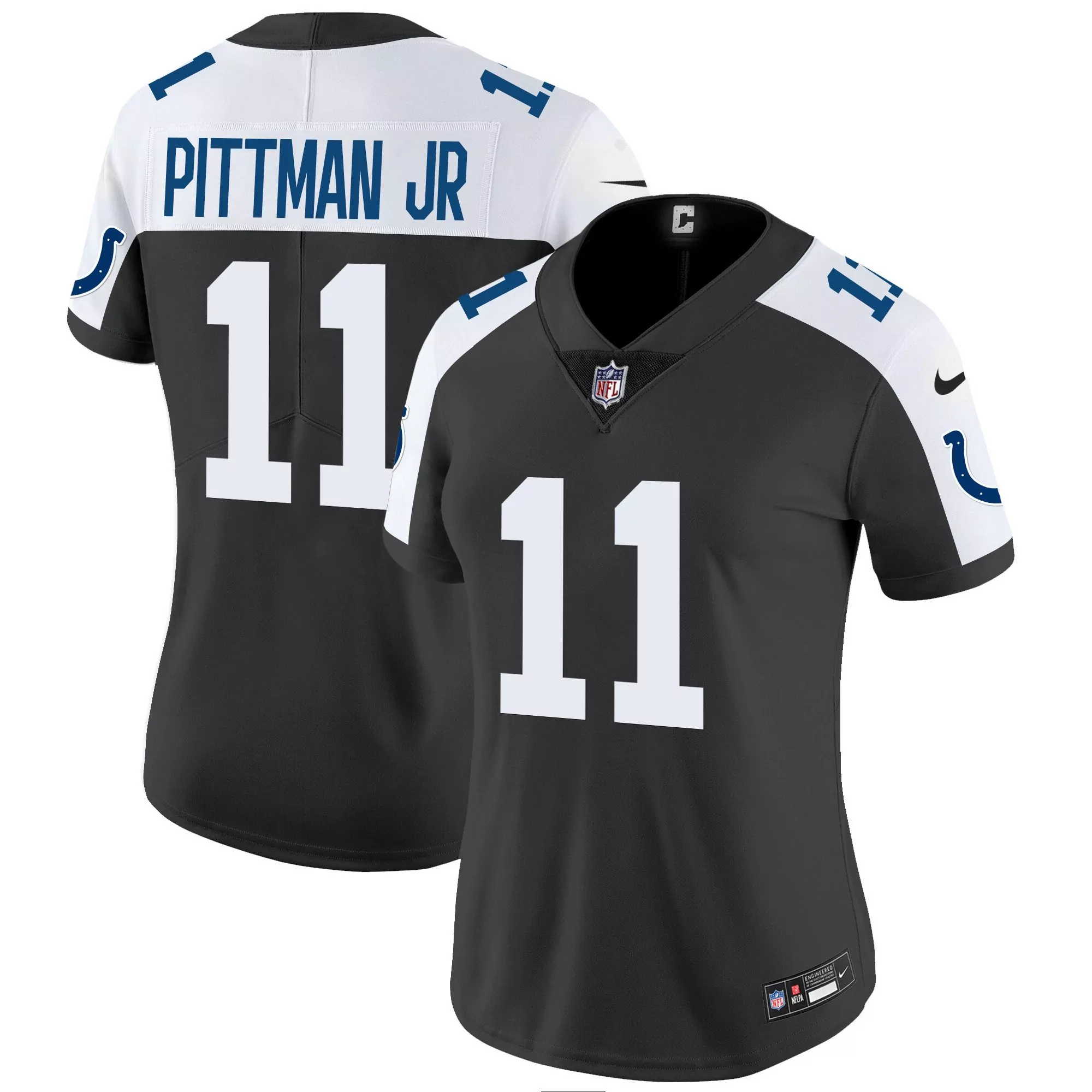 women s black vapor limited jersey pittman jr 11 indianapolis colts all stitched