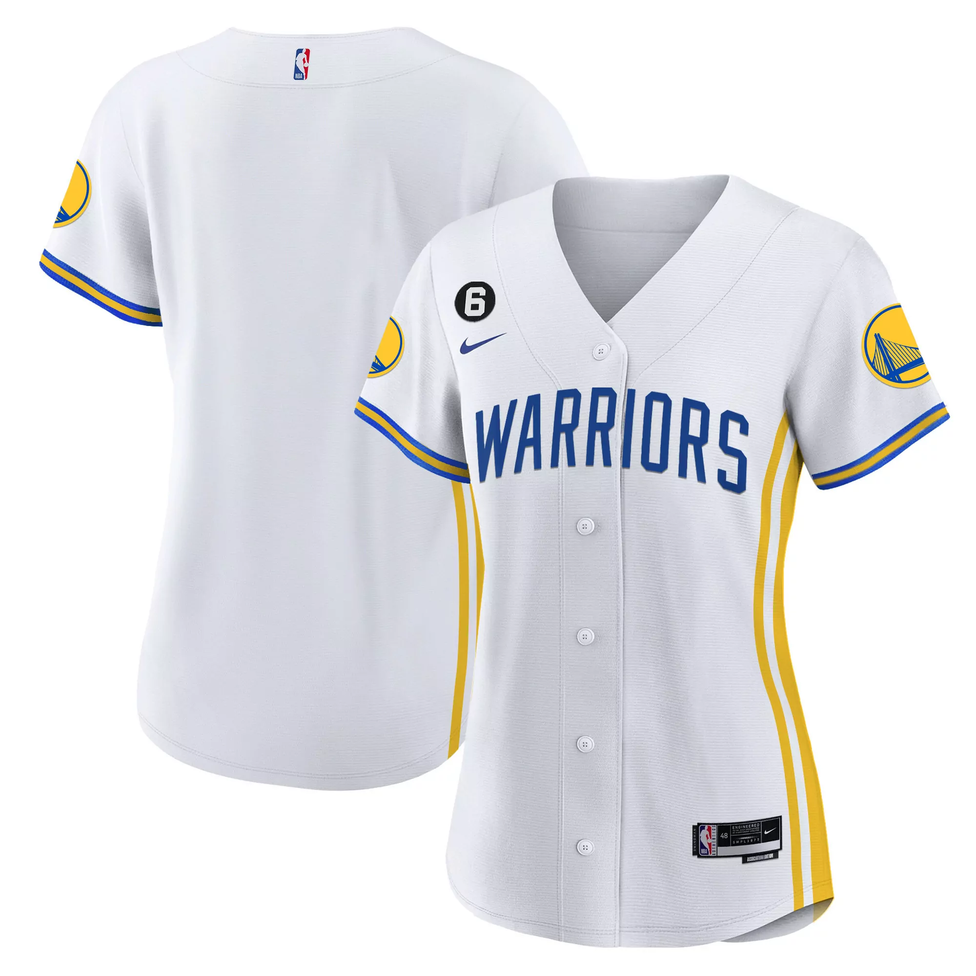 women s golden state warriors jersey blue white all stitched vapor 6 2023