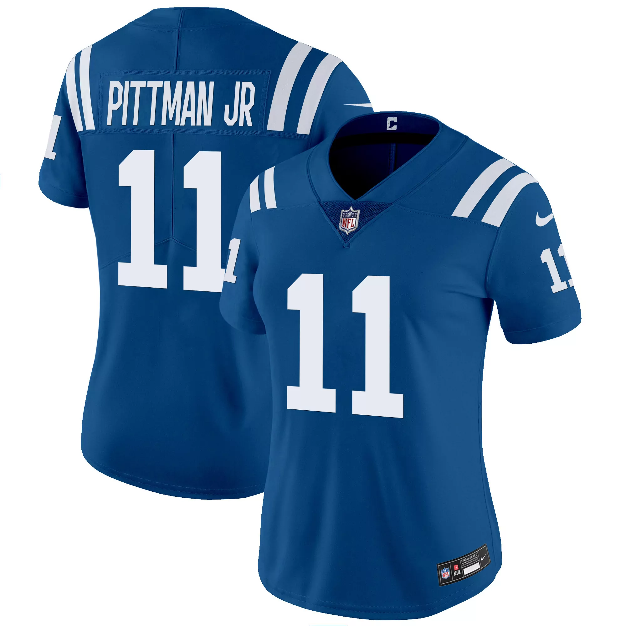 women s indianapolis colts blue vapor limited jersey pittman jr 11 all stitched 2