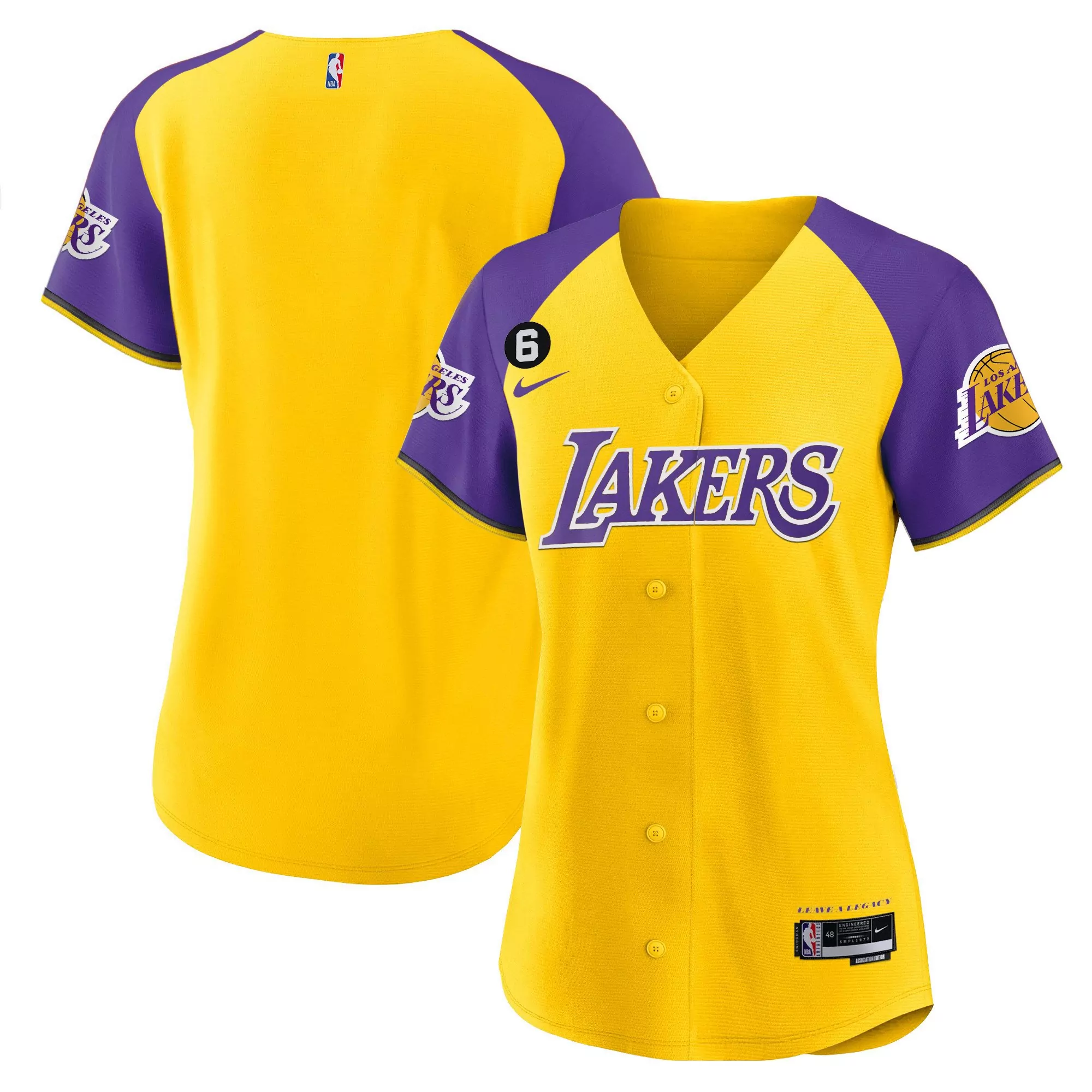 women s los angeles lakers white yellow jersey schrder 17 all stitched vapor jersey