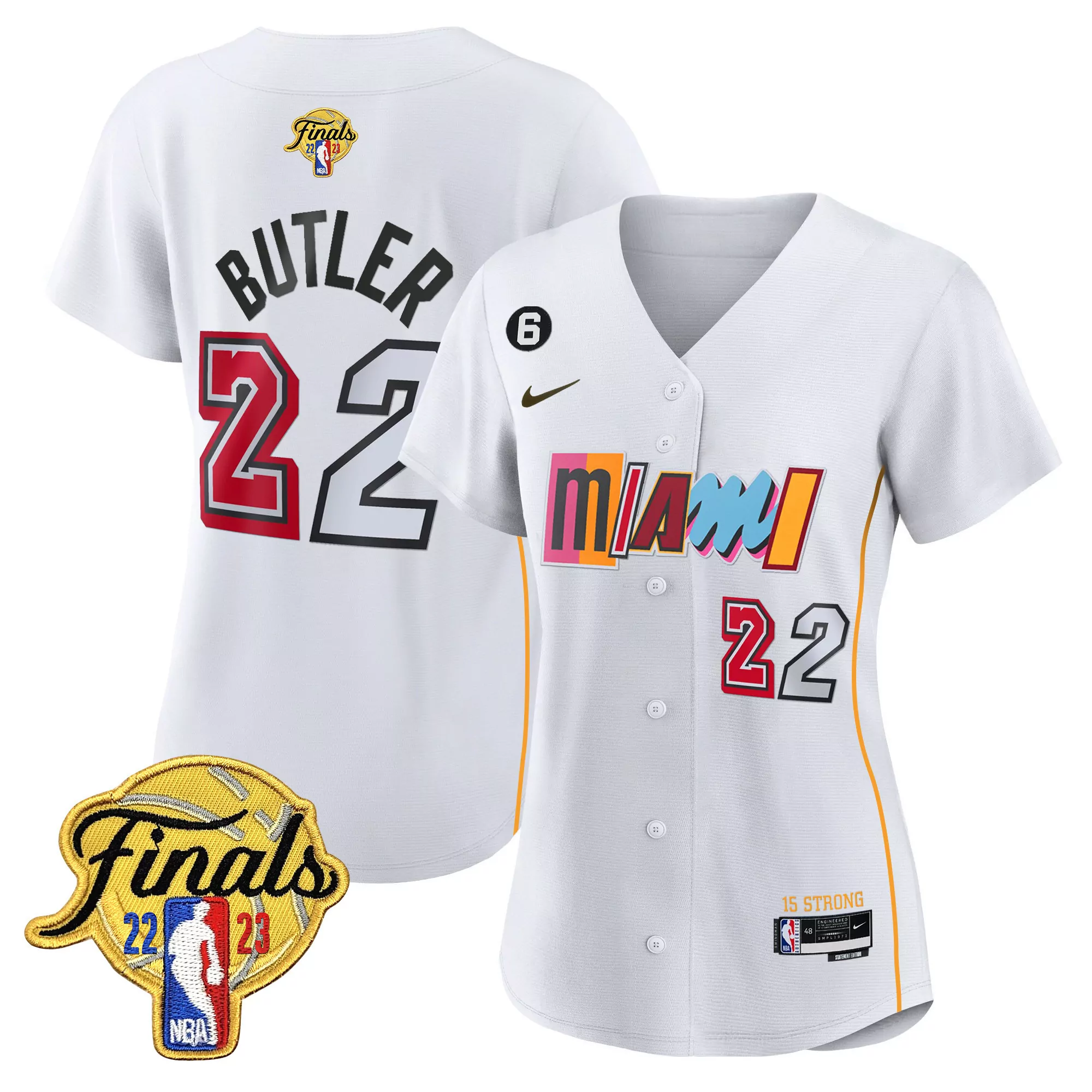 women s miami heat black oladipo 4 2023 finals all stitched vapor jersey