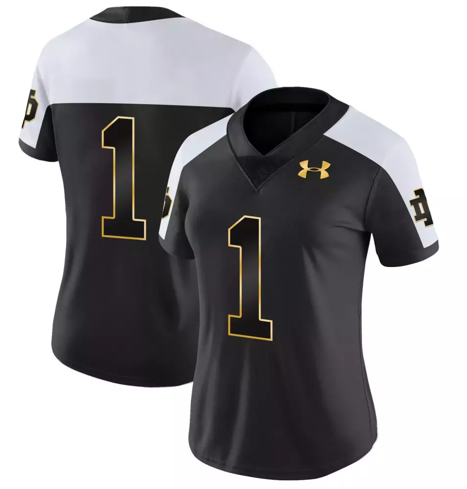 women s navy tyree 4 notre dame fighting irish all stitched vapor limited jersey
