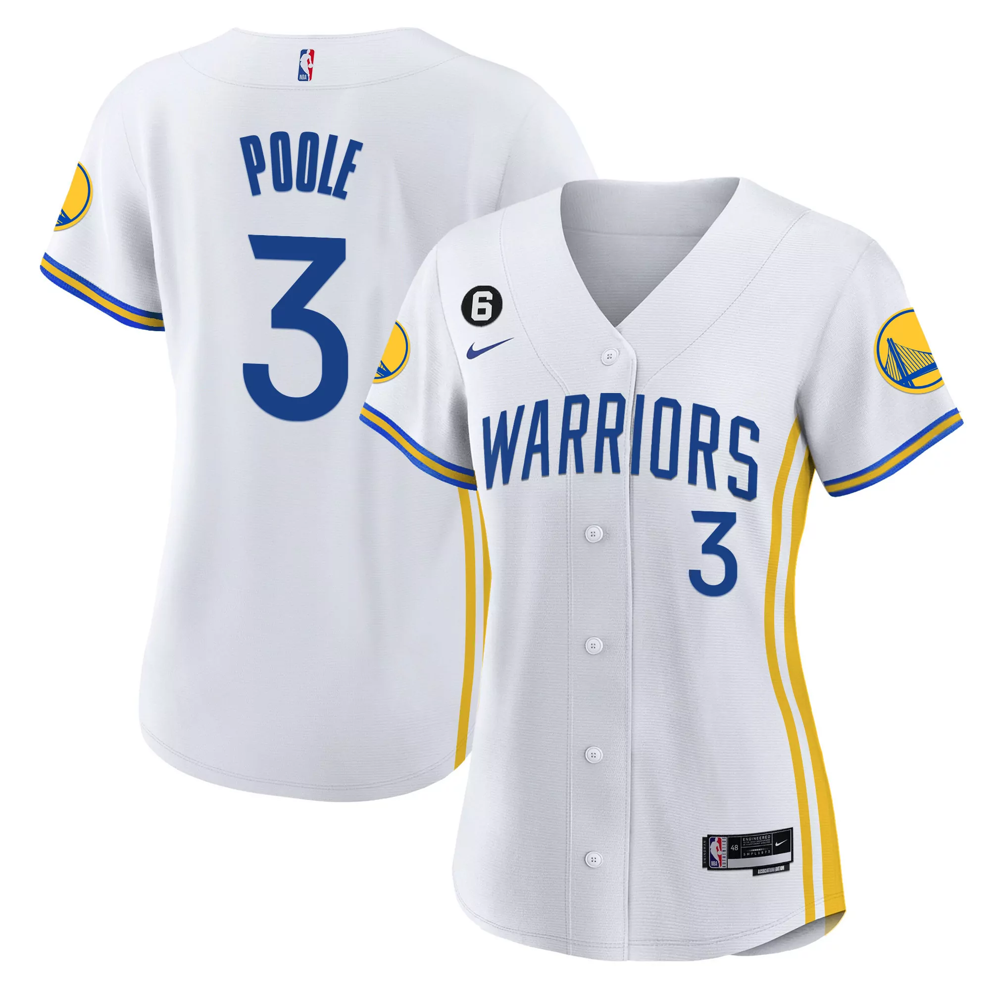 women s golden state warriors white jersey green 23 all stitched vapor jersey