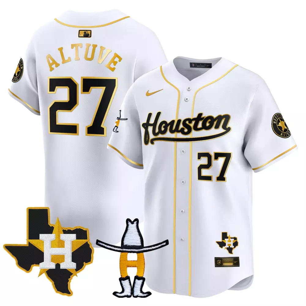 yordan alvarez 27 houston astros white all stitched vapor jersey with rodeo patch limited edition