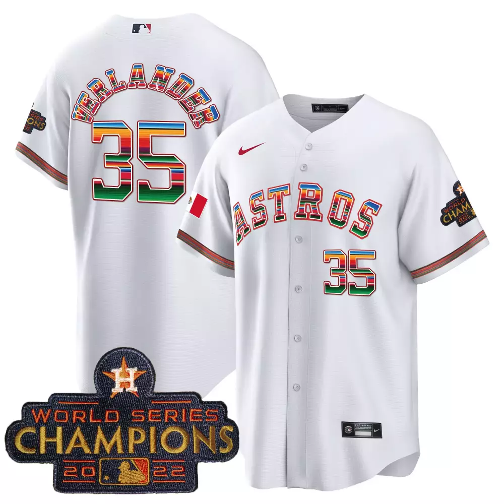 astros white jersey 2023 all stitched name patch men s style